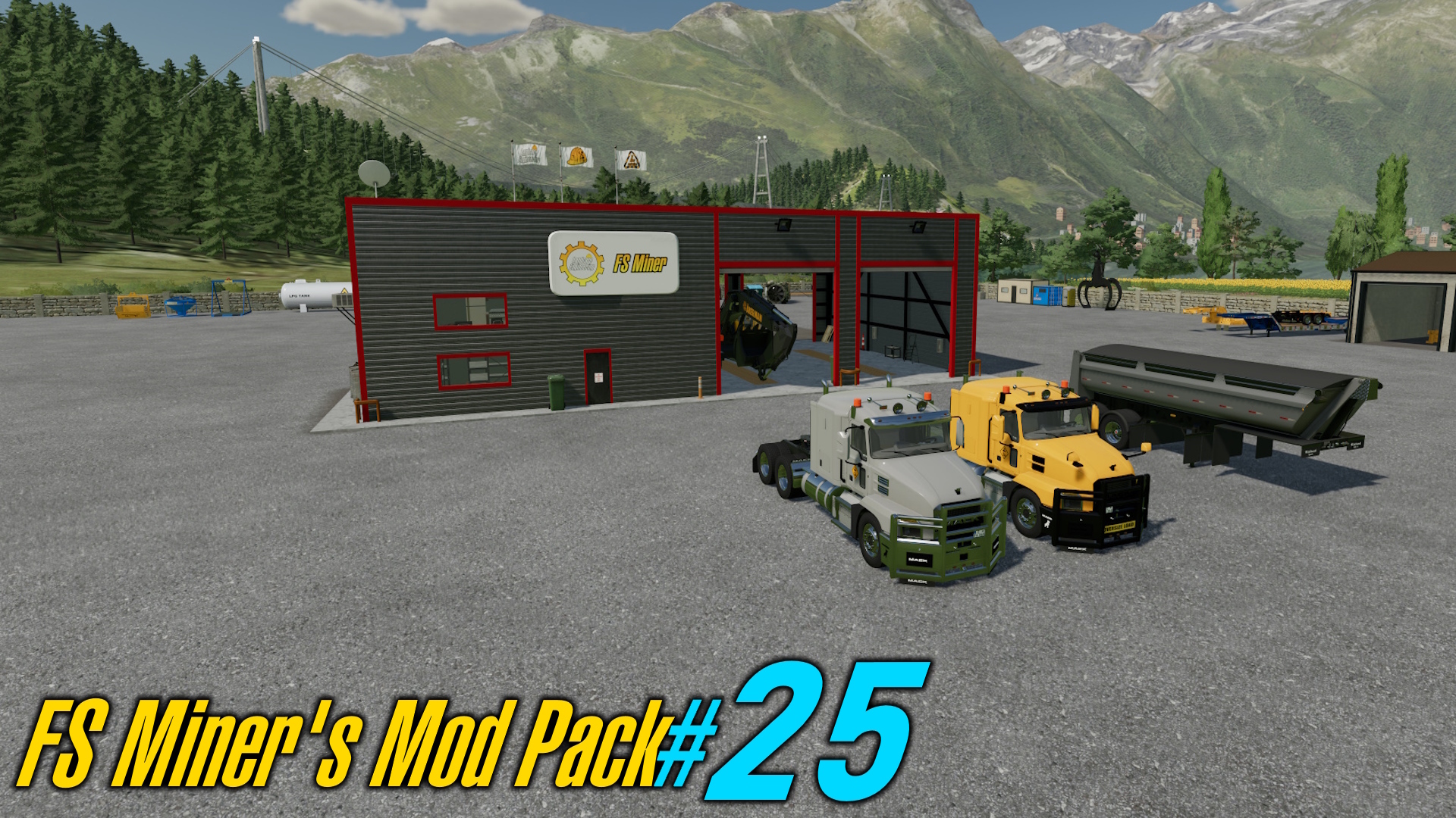 FS Miner's Mod Pack February2024 25 FS22 mod