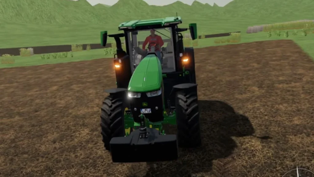 JOHN DEERE 7R WITH BASURI 4.0 HORN V1.0