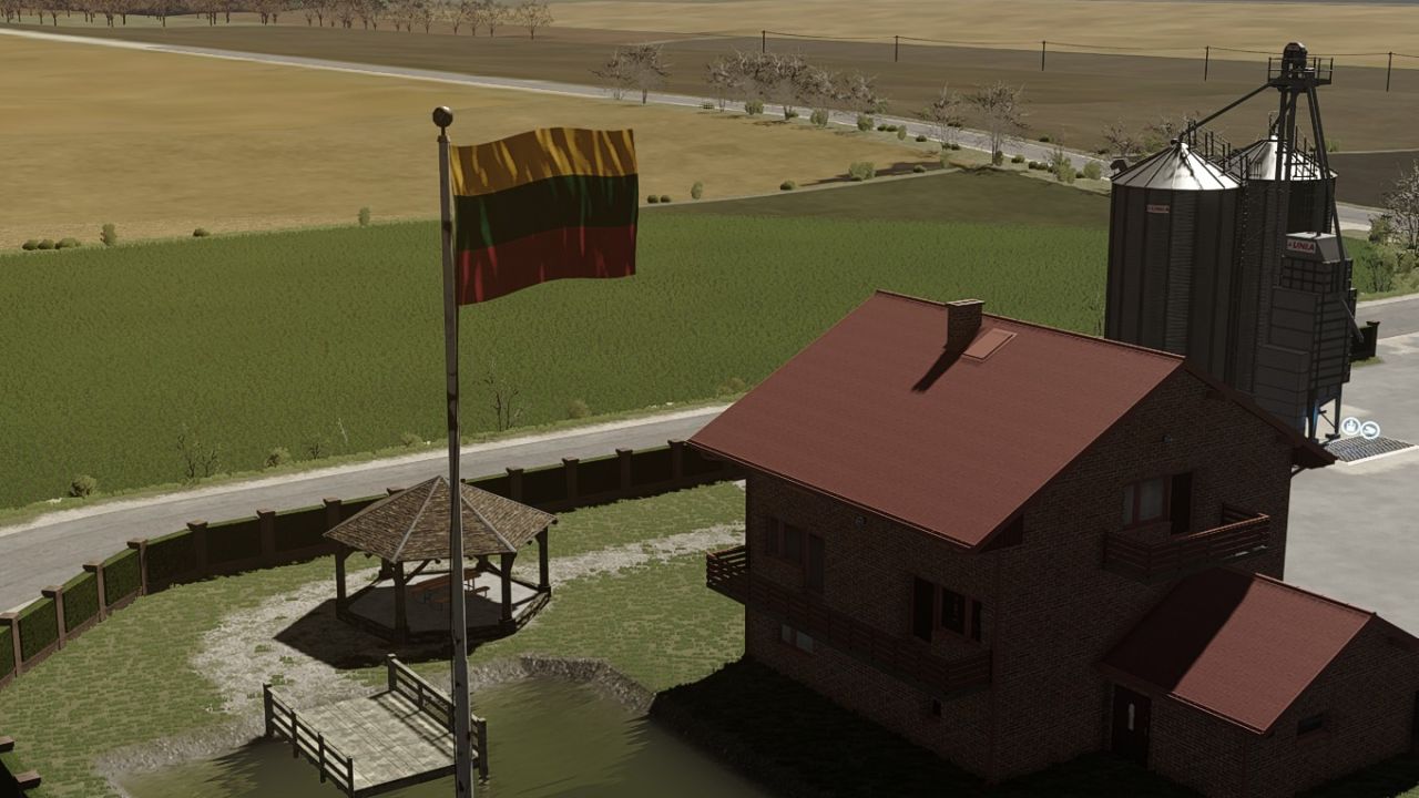 Lithuanian Flag V1 0 FS22 Mod   Lithuanian Flag 