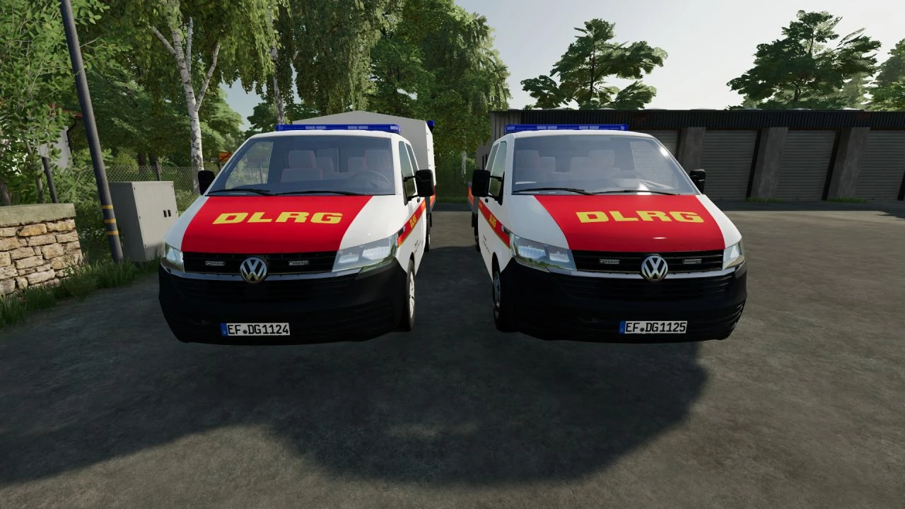 VOLKSWAGEN TRANSPORTER T6.1 DOKA 2020 V1.1 – FS22 mod