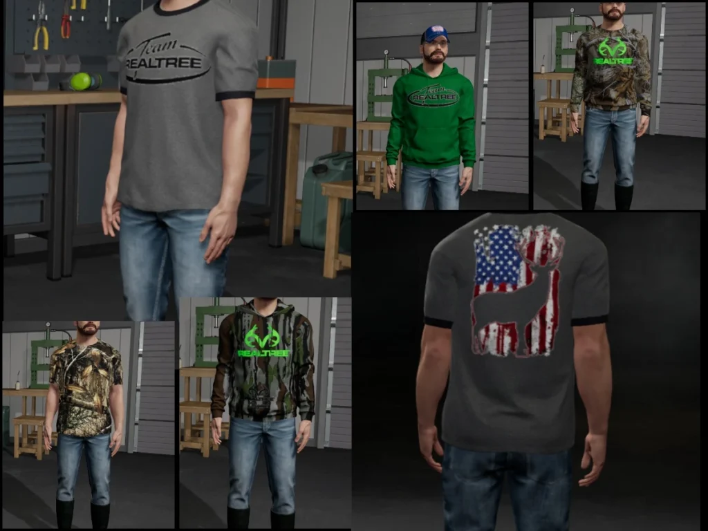 CAMO THEMED CLOTHING PACK V1.0