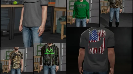 CAMO THEMED CLOTHING PACK V1.0