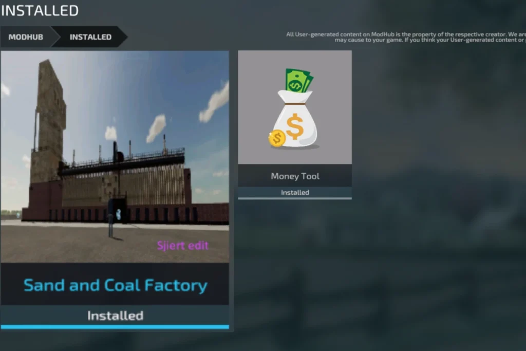 COAL AND SAND FACTORY V1.0