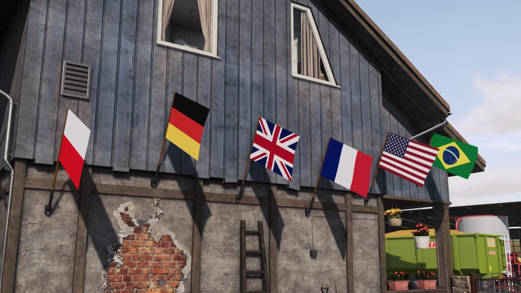 COUNTRY FLAGS FOR WALL V1.0