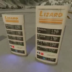 DIGITAL GASSTATION DISPLAYS LIZARD V1.04