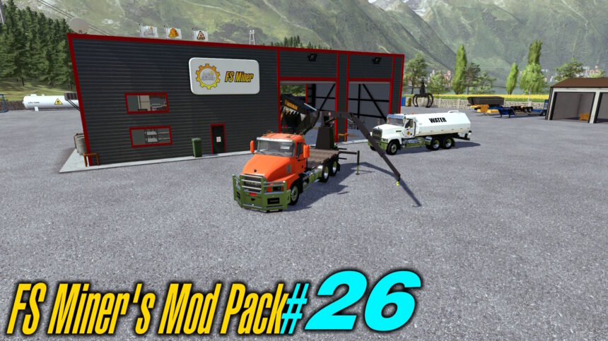 FS Miner's Mod Pack March-2024 #26 – FS22 mod