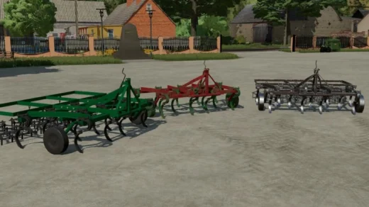 BOMET CULTIVATOR WITH HARROWS V1.0