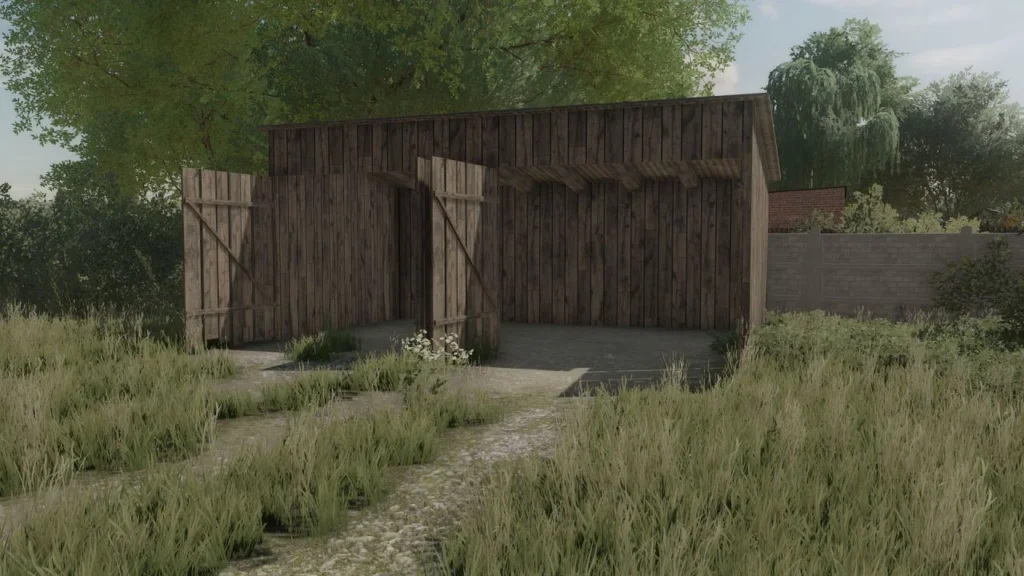 OLD WOODEN GARAGE V1.0