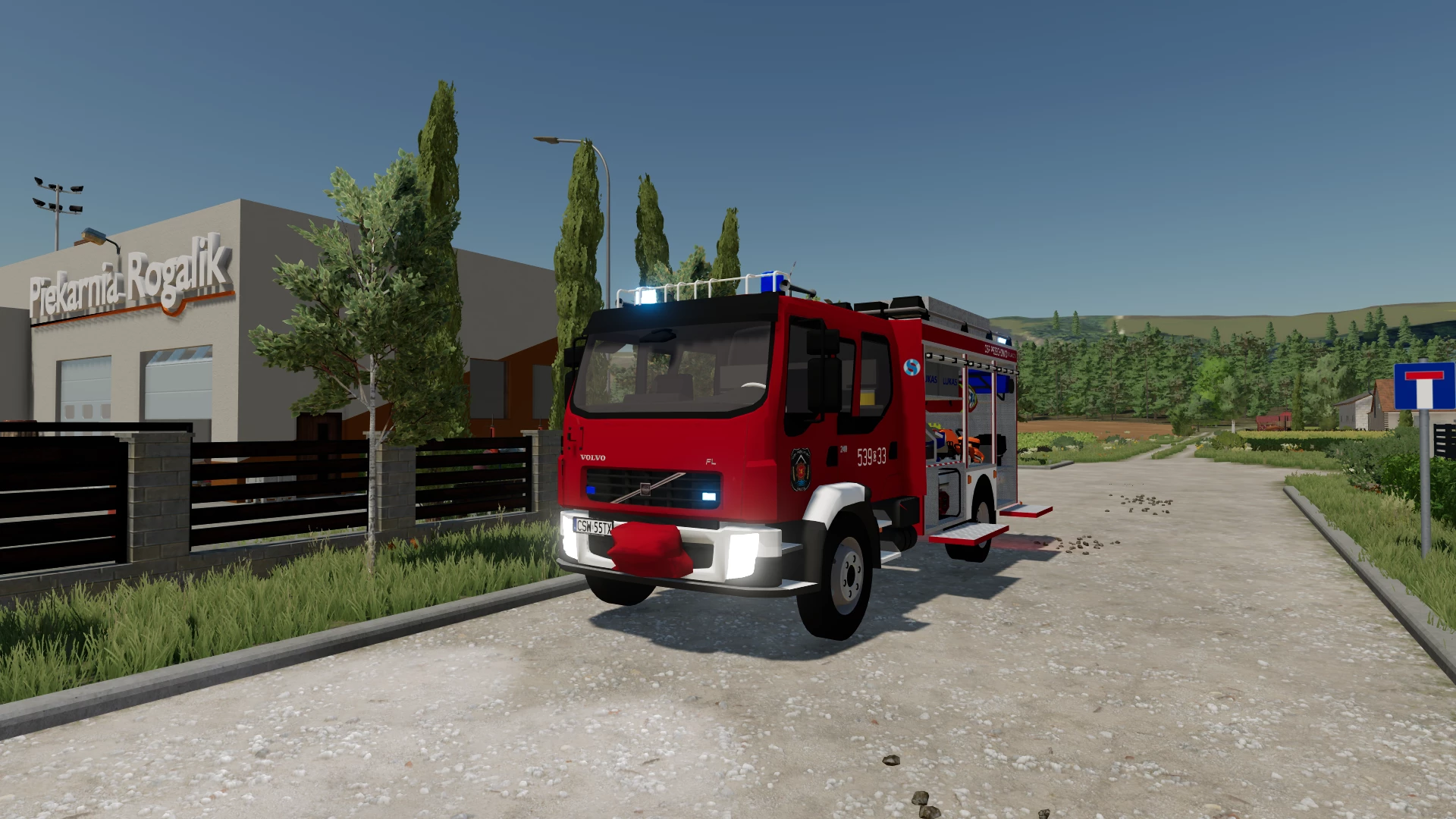 VOLVO FL290 GBA 2,5/16 STOLARCZYK 539[C]33 OSP PRZECHOWO V1.0 – FS22 mod