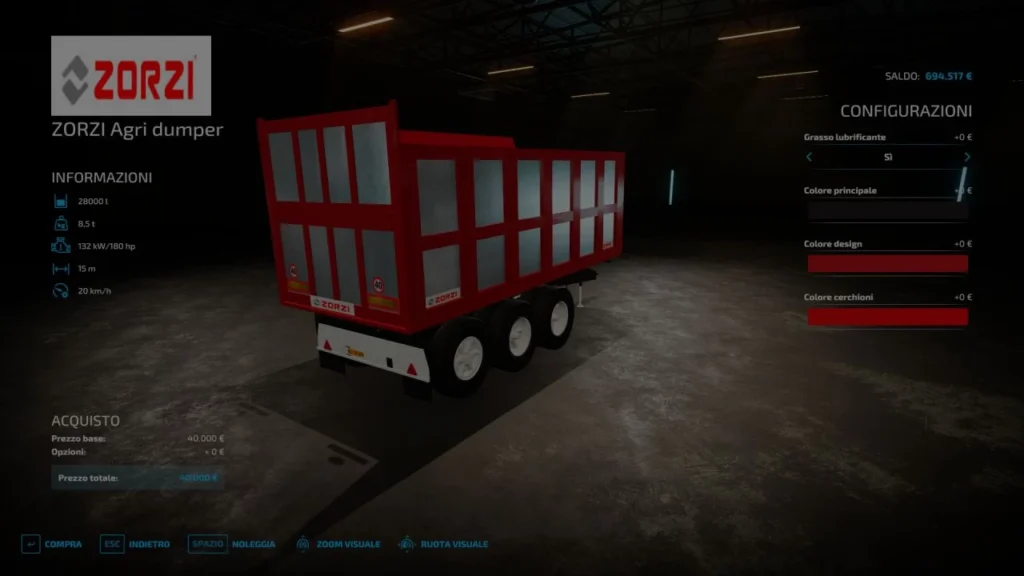 ZORZI AGRIDUMPER V1.0