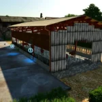 BARN FOR COWS IN STRAW AIR V1.04