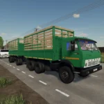 KAMAZ-55102 + TRAILER V1.0.12