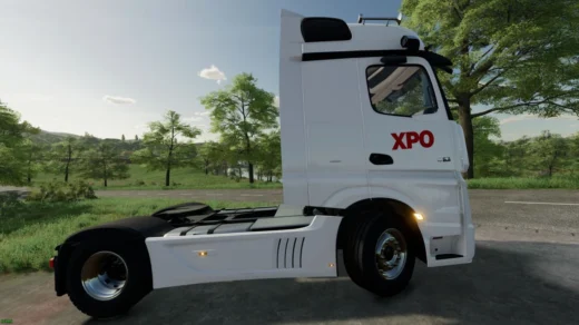 MERCEDES ACTROS 2022 XPO LOGISTICS V1.0