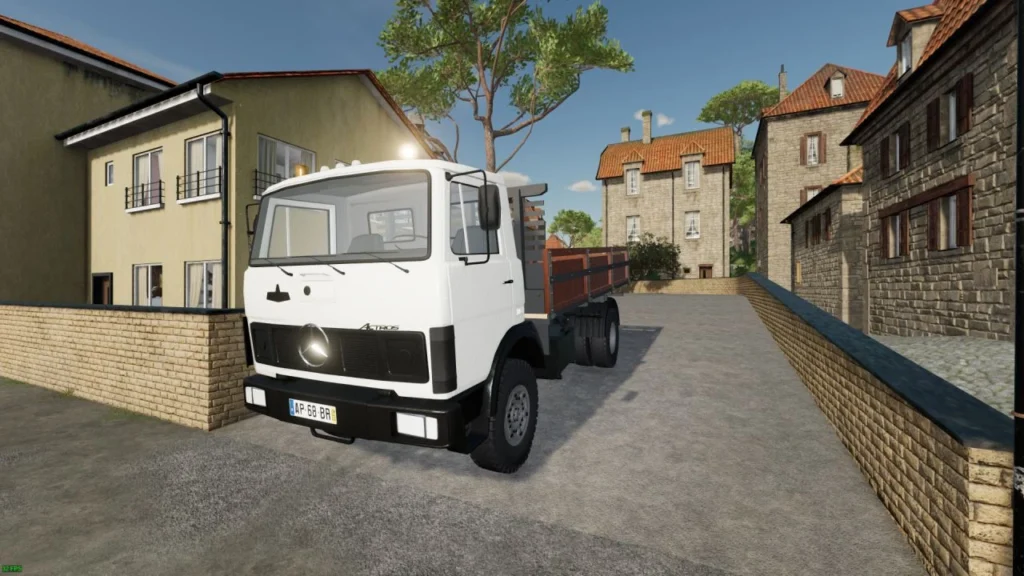 MERCEDES BENZ 817 WOODEN TIPPER V1.0