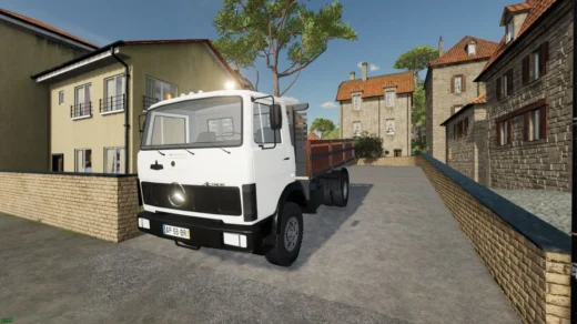 MERCEDES BENZ 817 WOODEN TIPPER V1.0