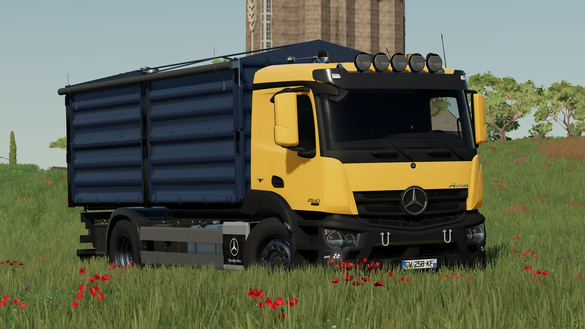 MERCEDES BENZ ANTOS GRAIN 4X2 V1.0 – FS22 mod