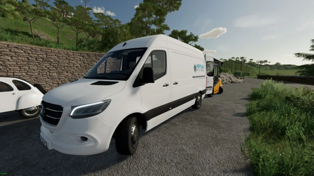 MERCEDES SPRINTER 2021 NEPTUNES PISCINES V1.04