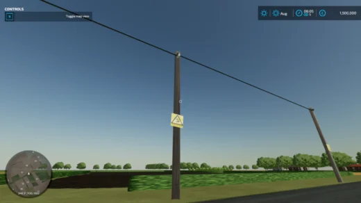 LOW VOLTAGE POLE UK PREFAB V1.0