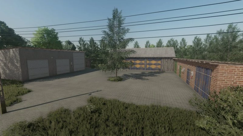 POLAND FARM BUILDING WITH COWS V1.0