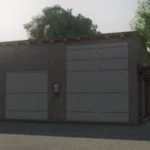 POLAND FARM BUILDING WITH COWS V1.03