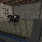 POLAND FARM BUILDING WITH COWS V1.06