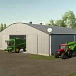 SHED WITH WORKSHOP AND OFFICE V1.02