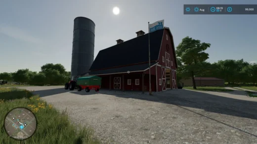 CANADIAN DAIRY FLAG PLACEABLE V1.0