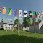 FRENCH REGIONS FLAGS PACK V3.03