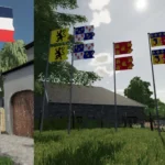 FRENCH REGIONS FLAGS PACK V3.04