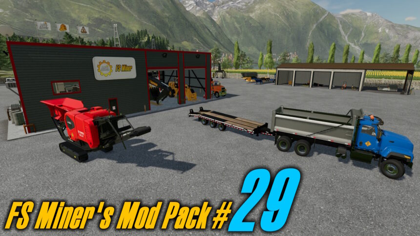 FS Miner's Mod Pack June-2024 #29 – FS22 mod