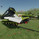JD HD50F WITH INTEGRATED CUTTERBAR WAGON V1.0