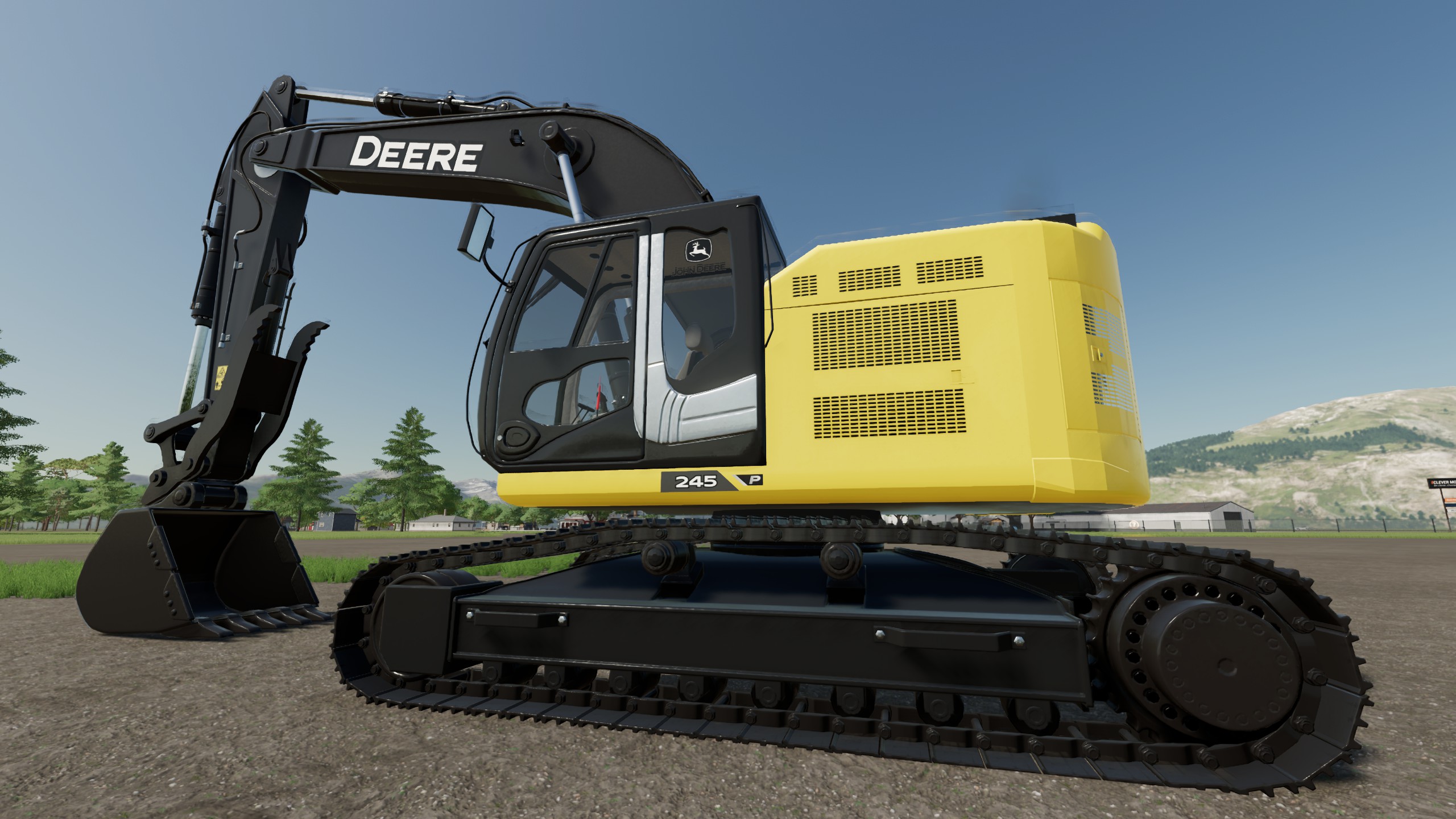 John Deere 245 P-Tier V1.0 – FS22 mod