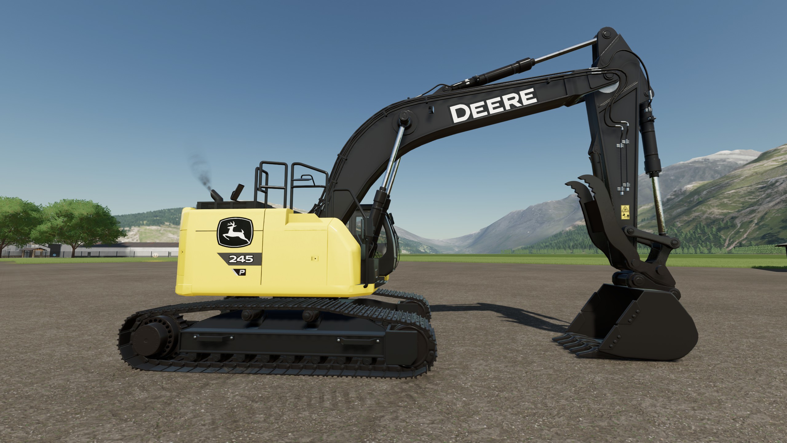 John Deere 245 P-Tier V1.0 – FS22 mod