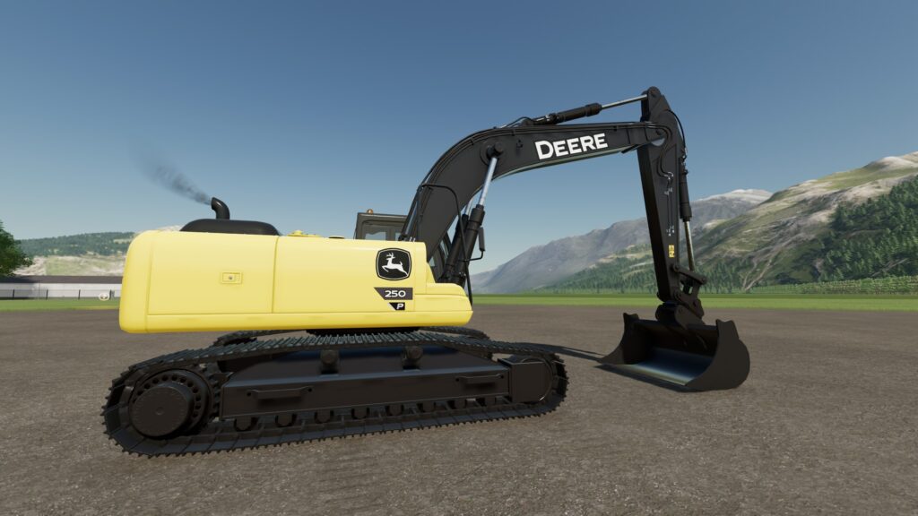 John Deere 250 P-Tier V1.0 – FS22 mod