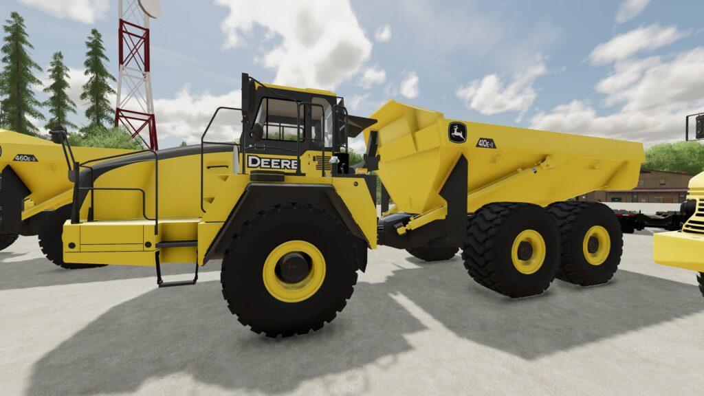 John Deere 410E-II Haul Truck V1.0 – FS22 mod