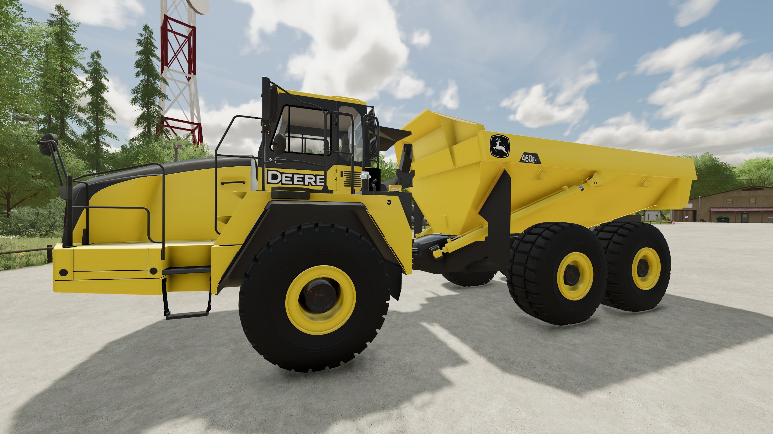 John Deere 460E-II Haul Truck V1.0 – FS22 mod