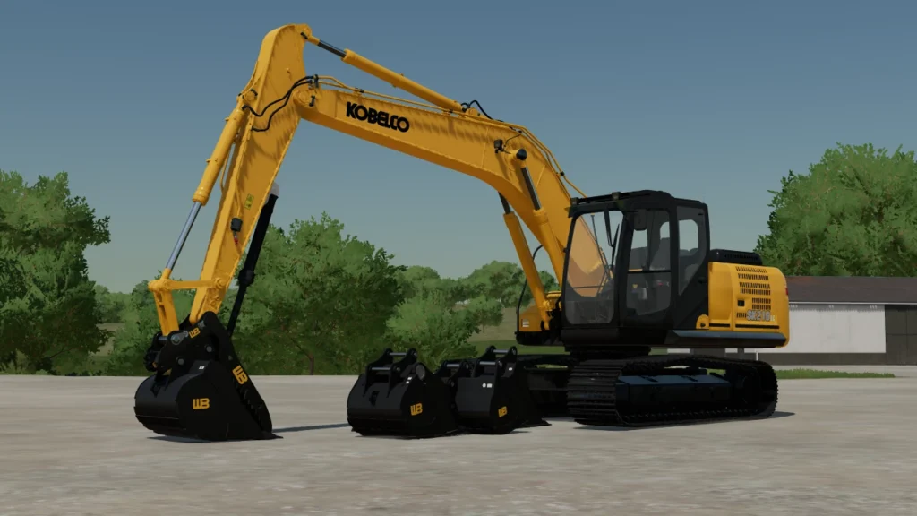 KOBELCO SK210 EDIT / FIX V1.0 – FS22 mod