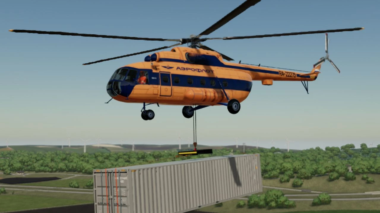 MI-8 V1.0 – FS22 mod