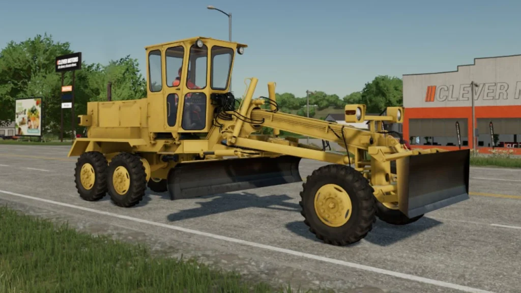 MOTOR GRADER DZ-143 V4.0 – FS22 mod