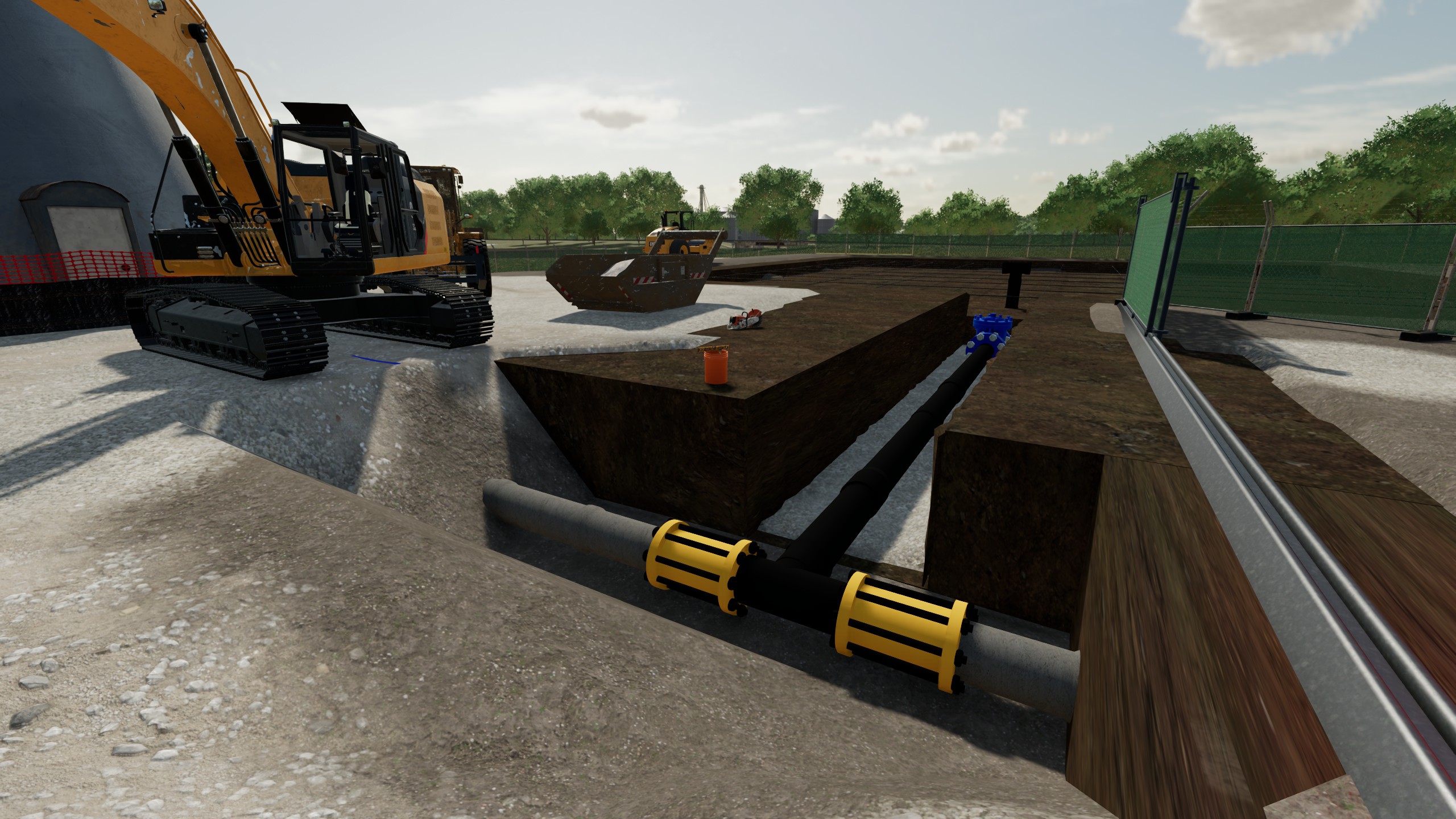 Placeable Pipe Pack V1.0 – FS22 mod