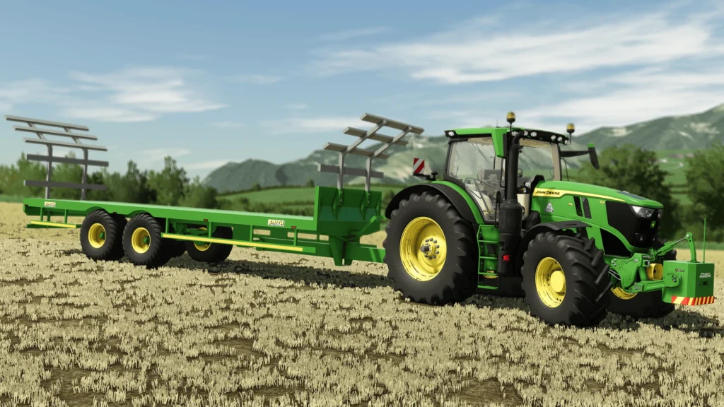 SMYTH 28FT BALE TRAILER V1.0