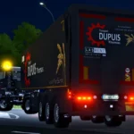 TRUCK + DUMPSTER TRANSPORT DUPUIS THOMAS IRL V1.03