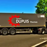 TRUCK + DUMPSTER TRANSPORT DUPUIS THOMAS IRL V1.04