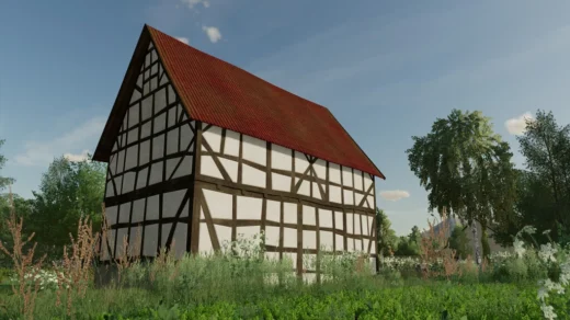 VERY OLD TIMBERFRAME BARN V1.0