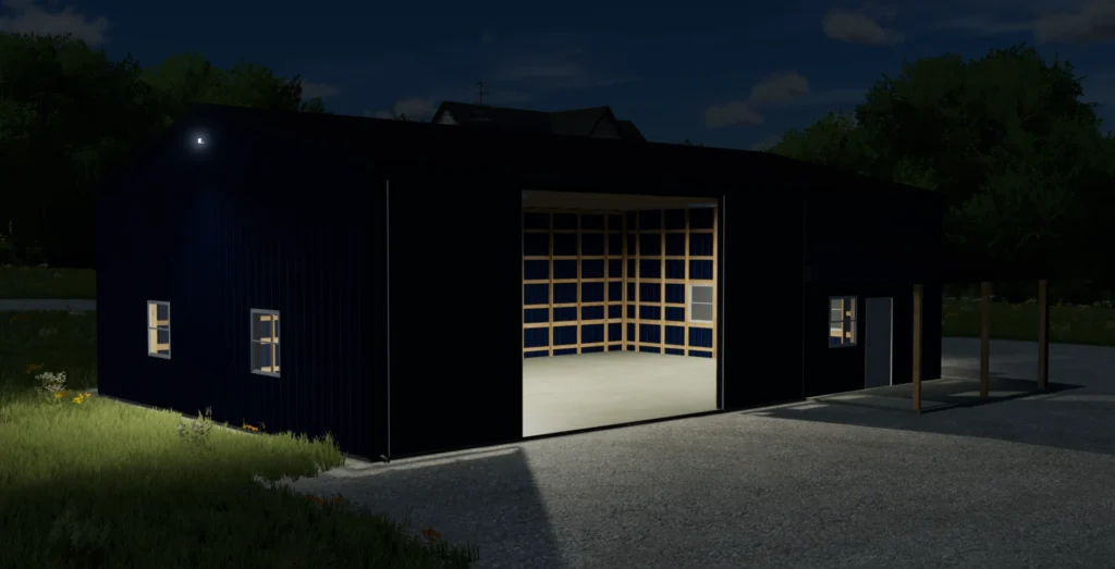 40X60 SHED WITH PORCH V1.0