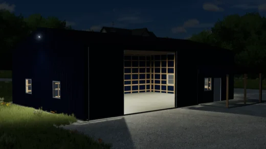 40X60 SHED WITH PORCH V1.0
