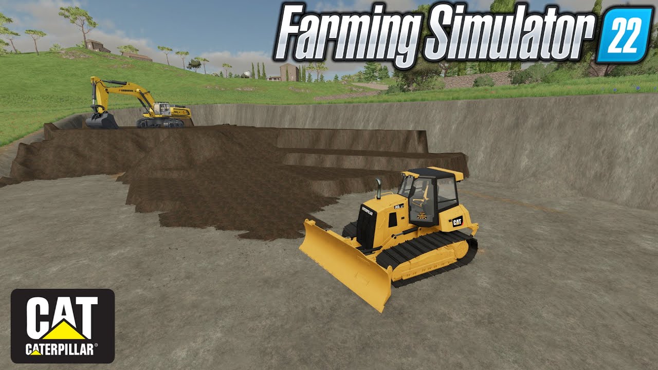 Caterpillar D6K2 LGP Dozer – FS22 mod