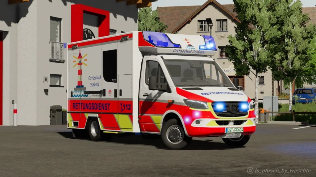 FAHRTEC-RTW RETTUNGSDIENST OSTBECK SKIN V1.05