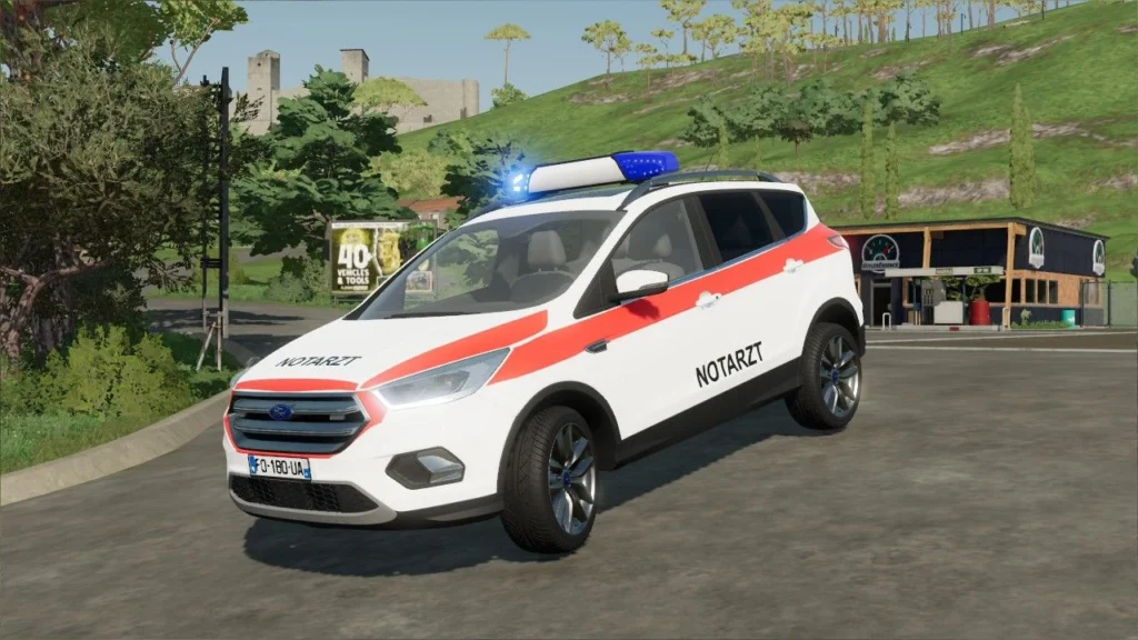 FORD KUGA MK2F 2016 GERMAN EMERGENCY DOCTOR SKIN V1.02