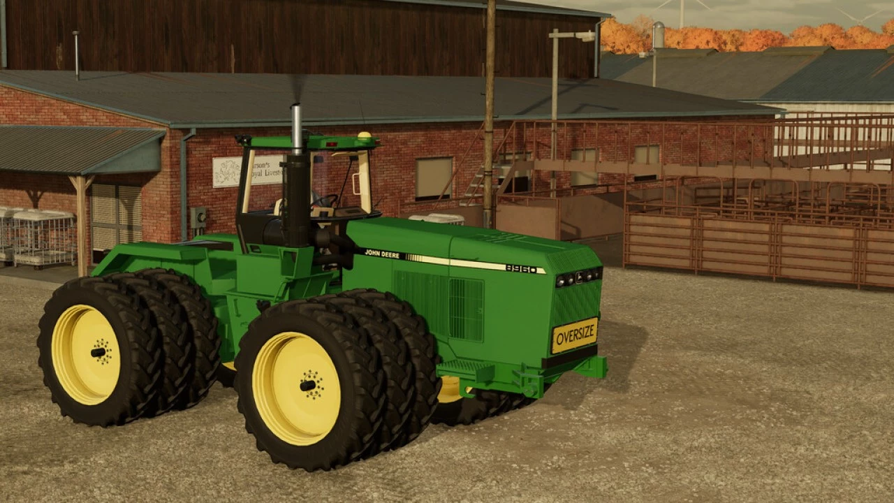 John Deere 8060 Series Sound Update V10 Fs22 Mod 7915